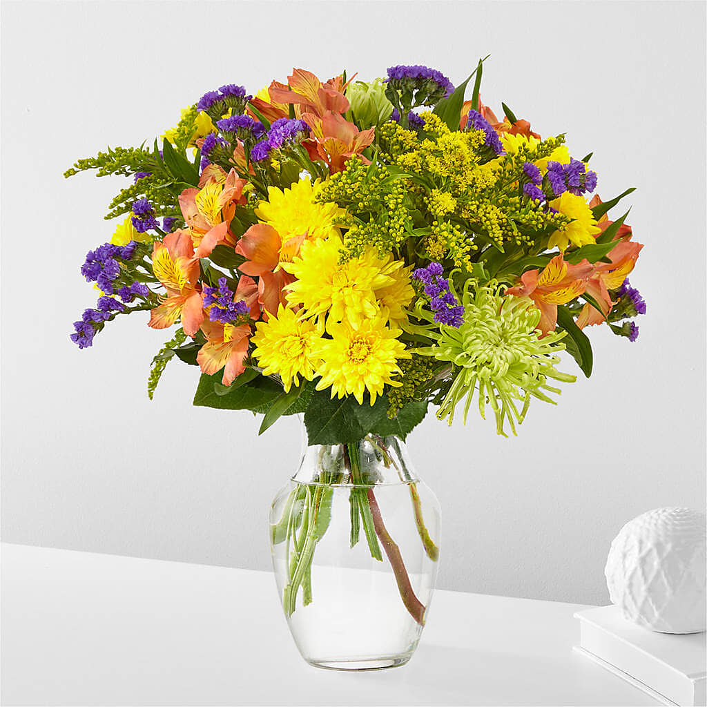 Marmalade Skies Bouquet – Magic Sun Flowers, Los Angeles CA