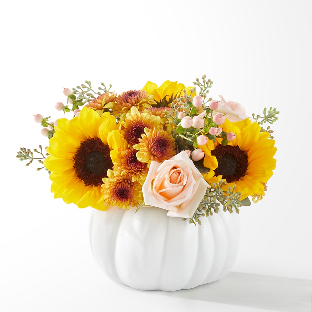 Pumpkin to Talk About Bouquet – Magic Sun Flowers, Los Angeles CA