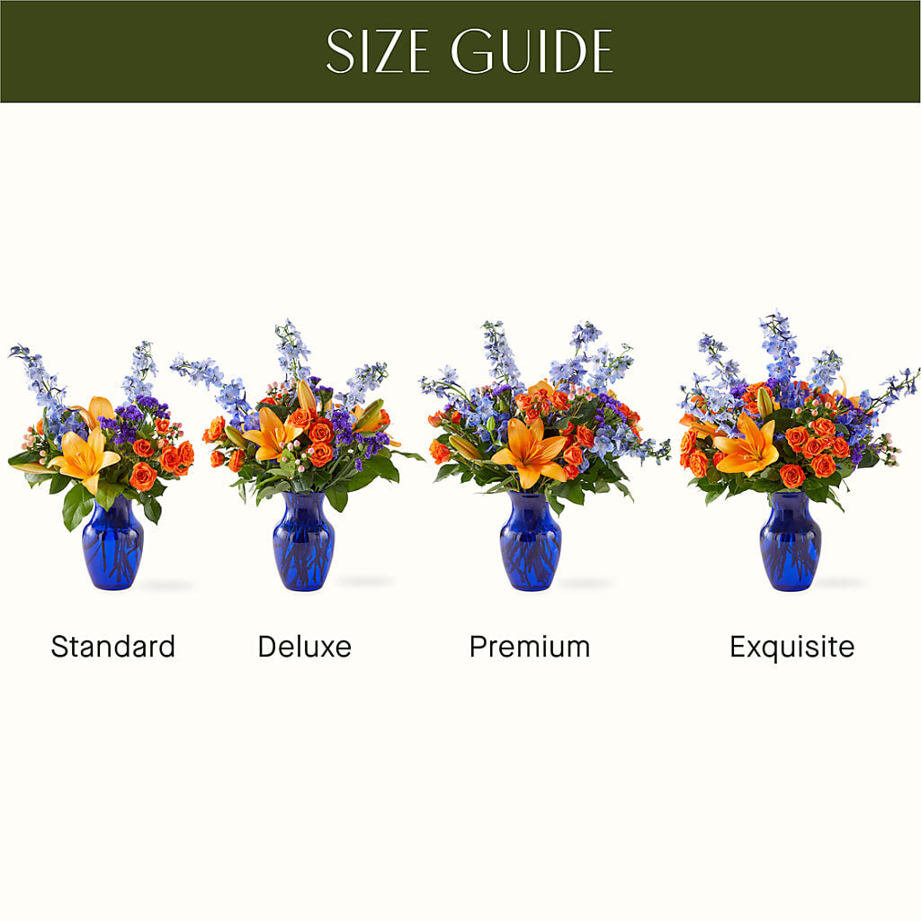 Radiant Citrus Bouquet – Magic Sun Flowers, Los Angeles CA