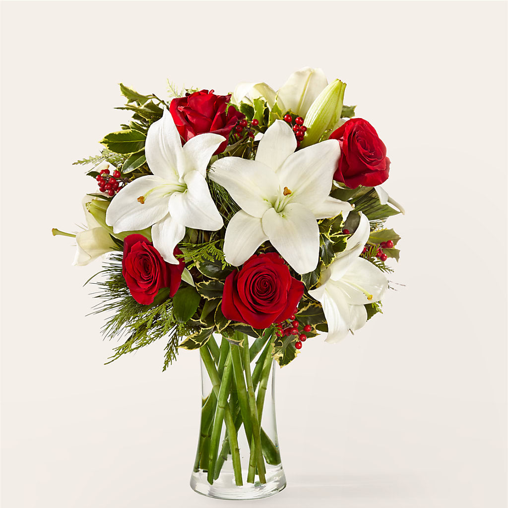 Sparkling Snowflakes Bouquet – Magic Sun Flowers, Los Angeles CA