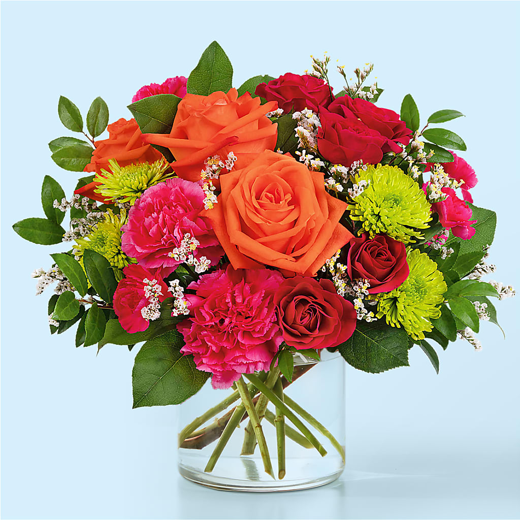 Colorful Carnival Bouquet – Magic Sun Flowers, Los Angeles CA