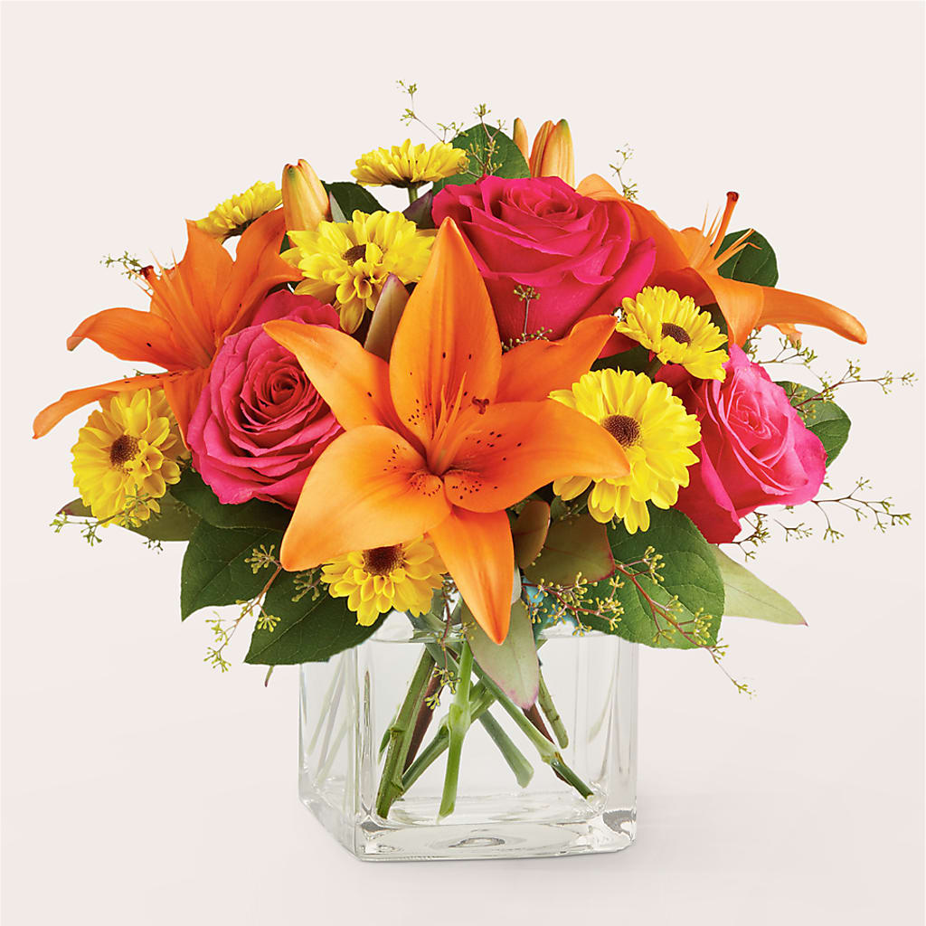 Neon Lights Bouquet – Magic Sun Flowers, Los Angeles CA