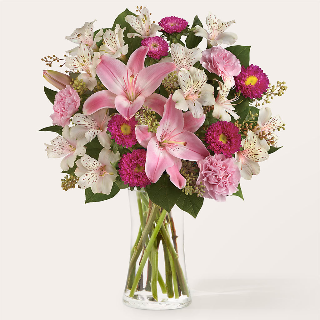 Feeling Fuchsia Bouquet – Magic Sun Flowers, Los Angeles CA