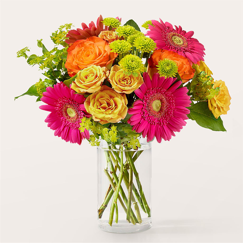 Zest for Life Bouquet – Magic Sun Flowers, Los Angeles CA