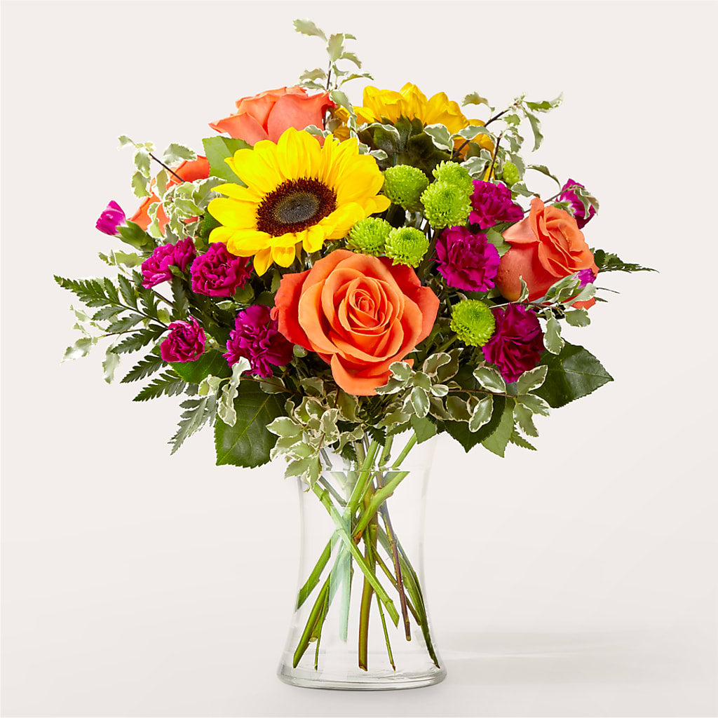 Warmth & Light Bouquet – Magic Sun Flowers, Los Angeles CA