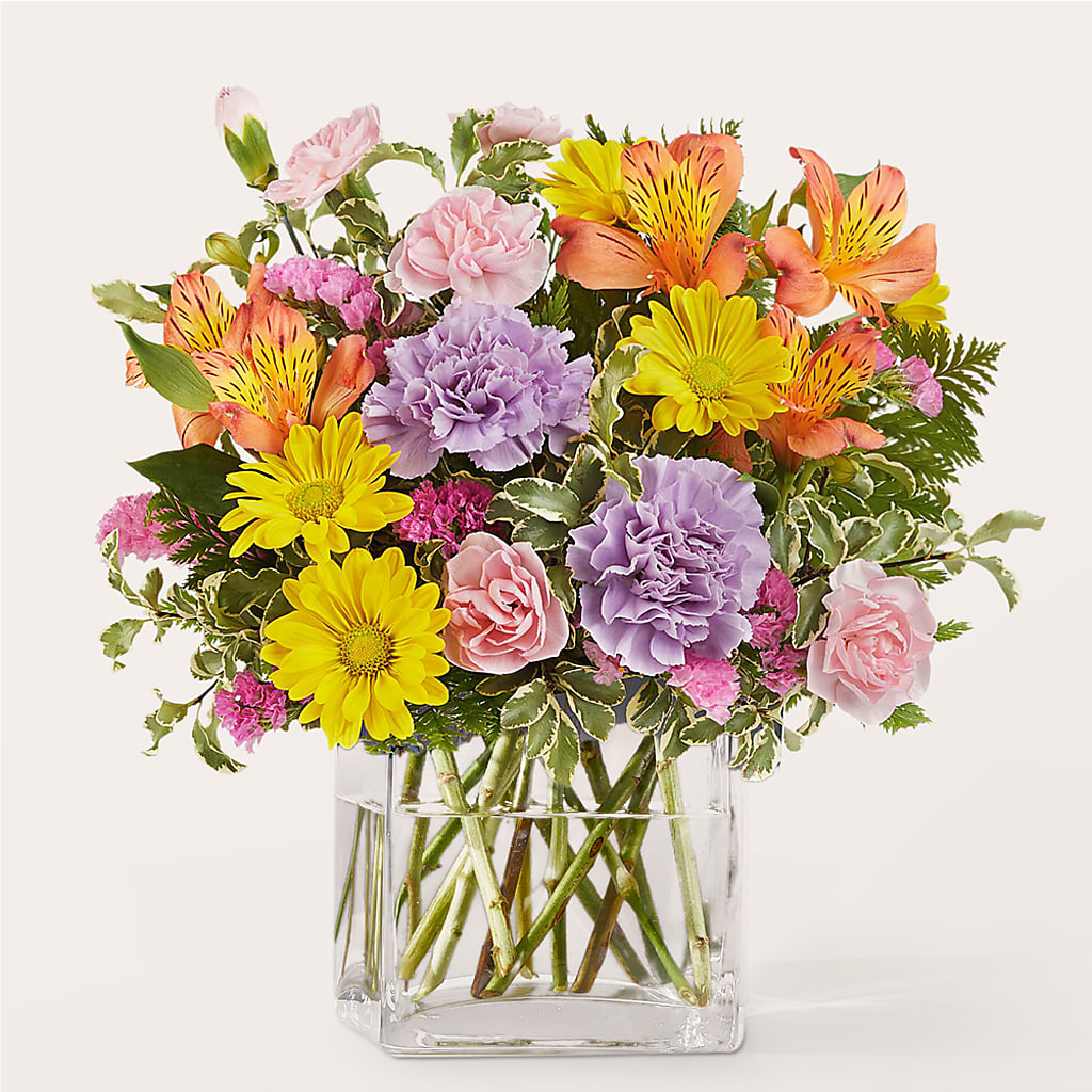 Shades of Happiness Bouquet – Magic Sun Flowers, Los Angeles CA