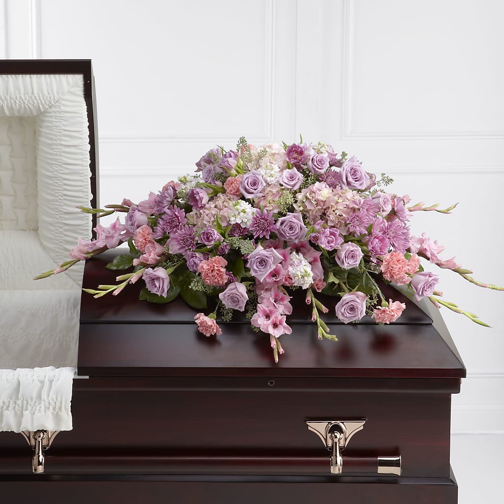 Immorata Casket Spray – Magic Sun Flowers, Los Angeles CA