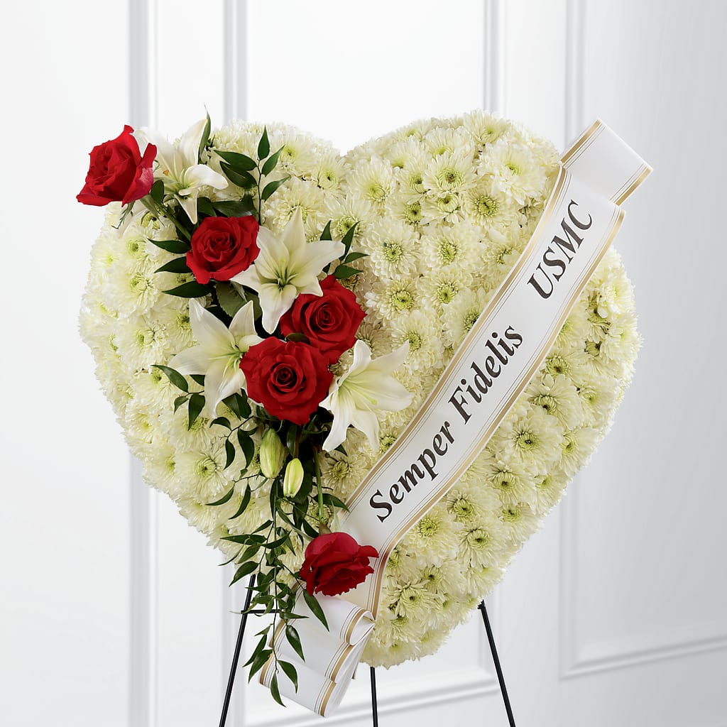 Heartfelt Hero Standing Heart – Magic Sun Flowers, Los Angeles CA