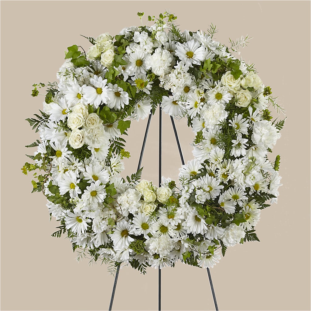 Faithful Wishes Wreath – Magic Sun Flowers, Los Angeles CA