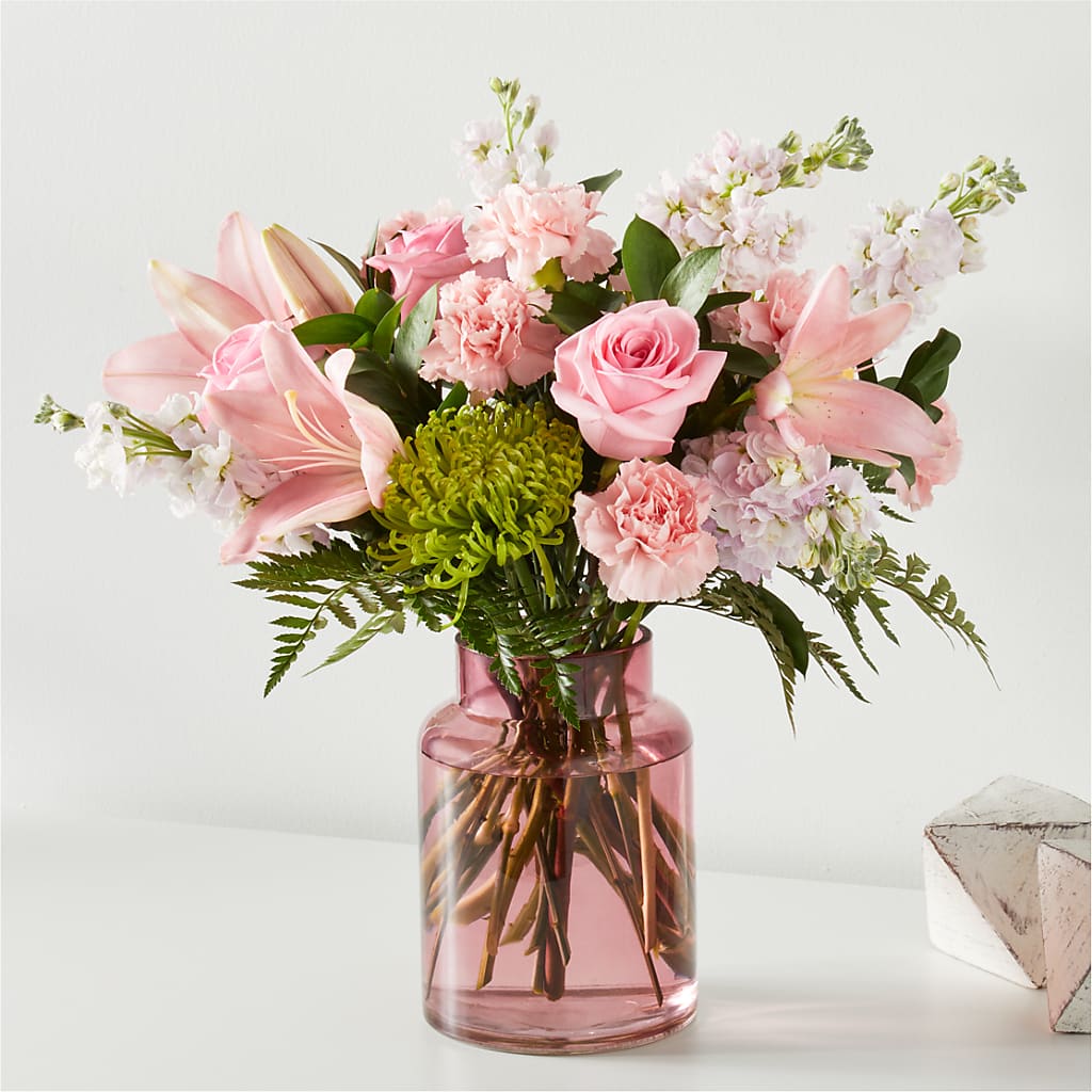 Pretty in Pink Bouquet – Magic Sun Flowers, Los Angeles CA
