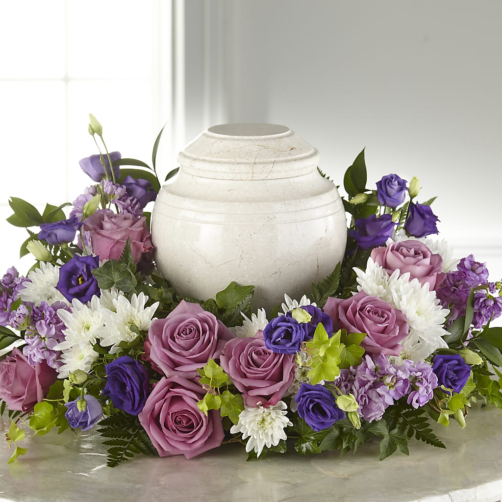 Blooming Sympathy Cremation Adornment – Magic Sun Flowers, Los Angeles CA