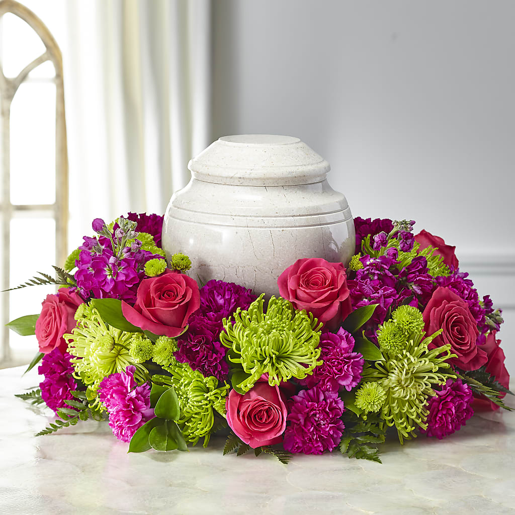 Hopeful Blessings Cremation Adornment – Magic Sun Flowers, Los Angeles CA