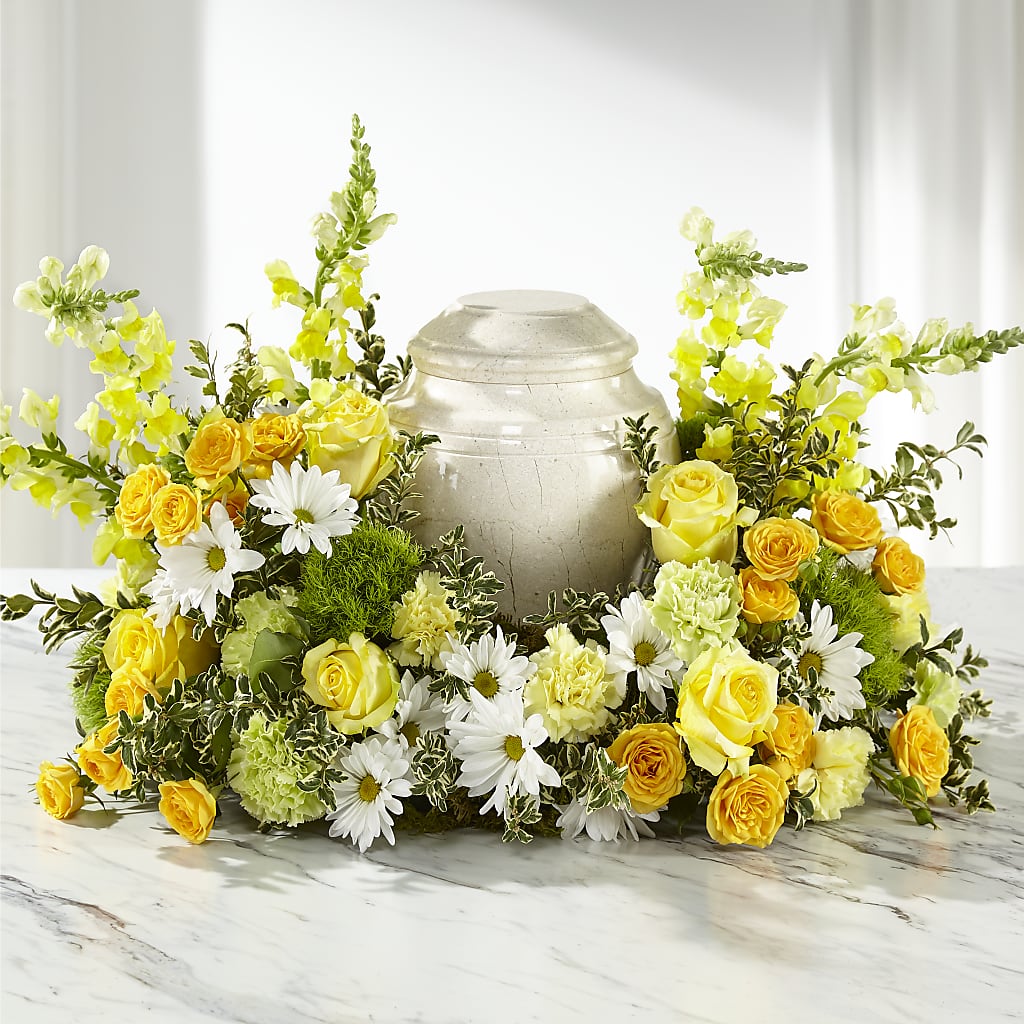 Graceful Love Cremation Adornment – Magic Sun Flowers, Los Angeles CA