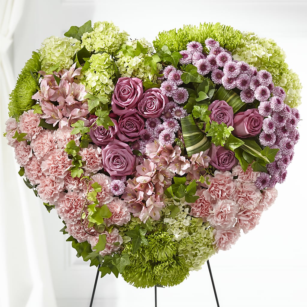 Heartwarming Standing Heart – Magic Sun Flowers, Los Angeles CA