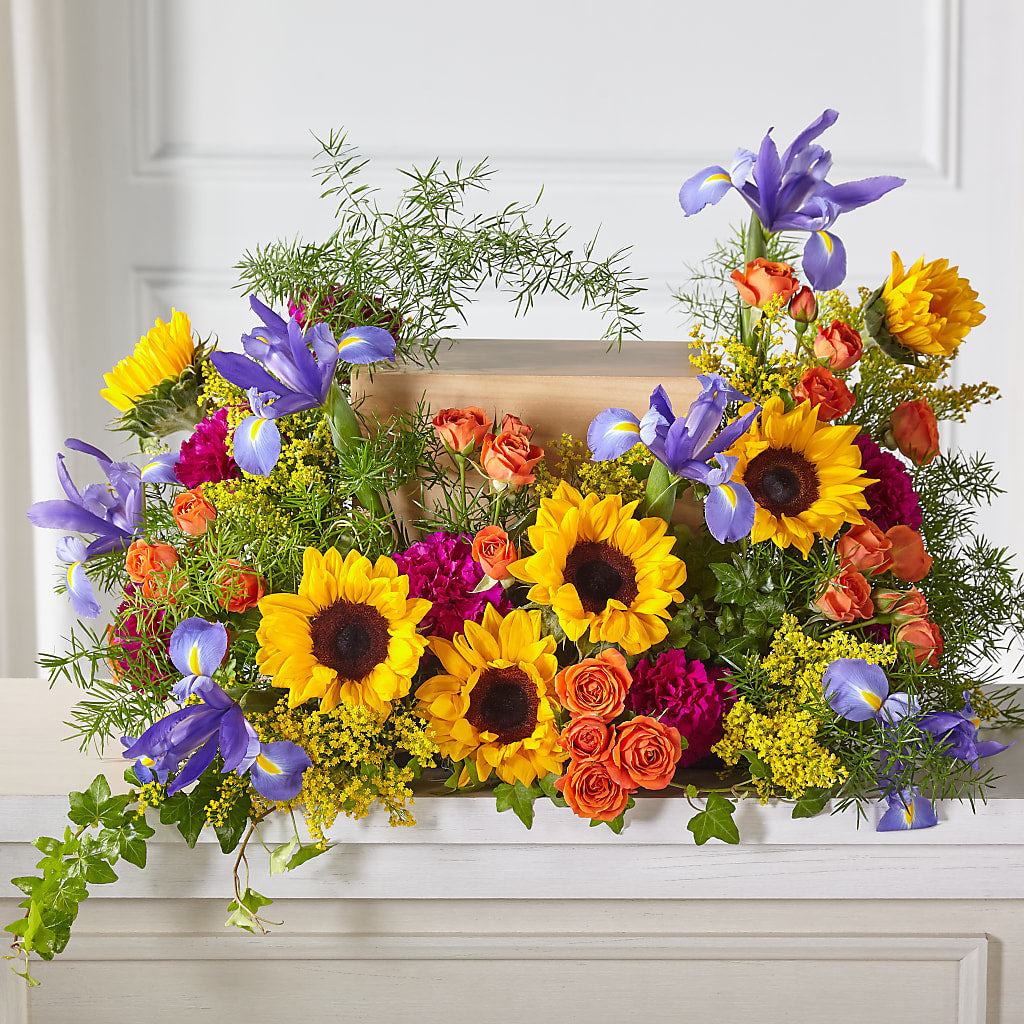Faithful Forever Cremation Adornment – Magic Sun Flowers, Los Angeles CA
