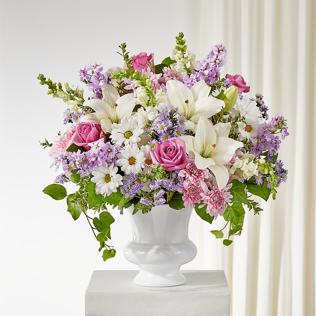 Remarkable Life Urn Arrangement – Magic Sun Flowers, Los Angeles CA