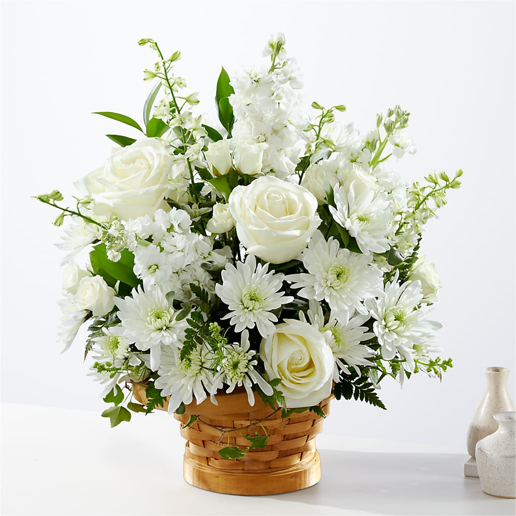 Heartfelt Condolences Arrangement – Magic Sun Flowers, Los Angeles CA