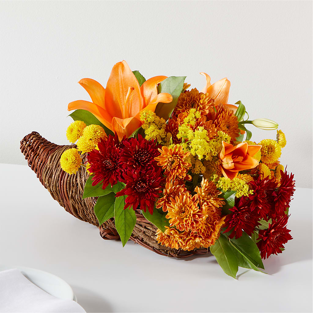 Bouquet of Blessings Cornucopia – Magic Sun Flowers, Los Angeles CA