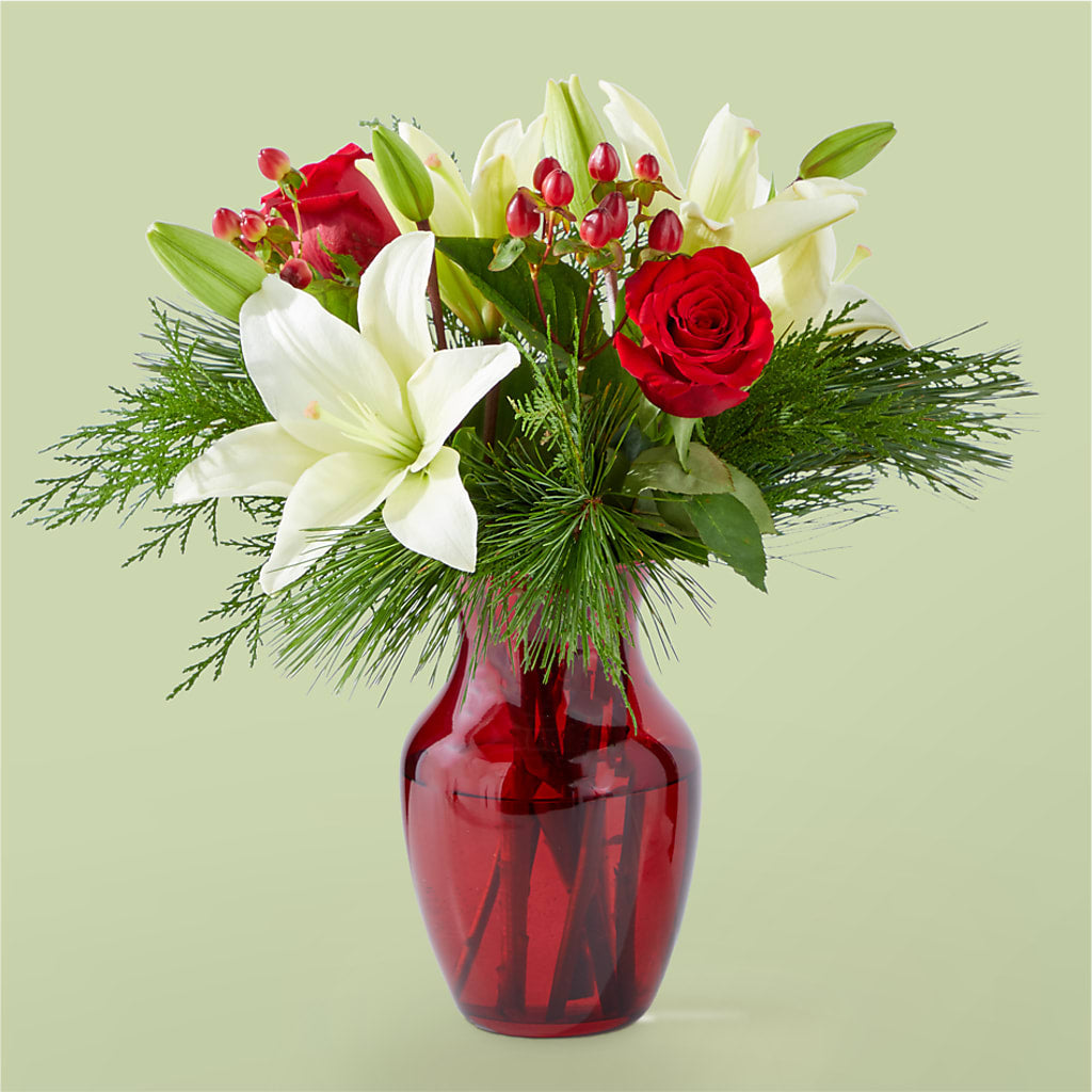Evergreen Delight Bouquet – Magic Sun Flowers, Los Angeles CA