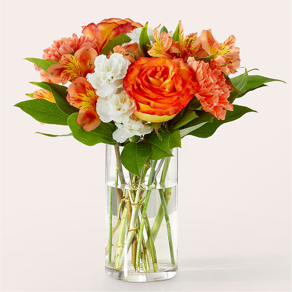 Apricot Glow Bouquet – Magic Sun Flowers, Los Angeles CA