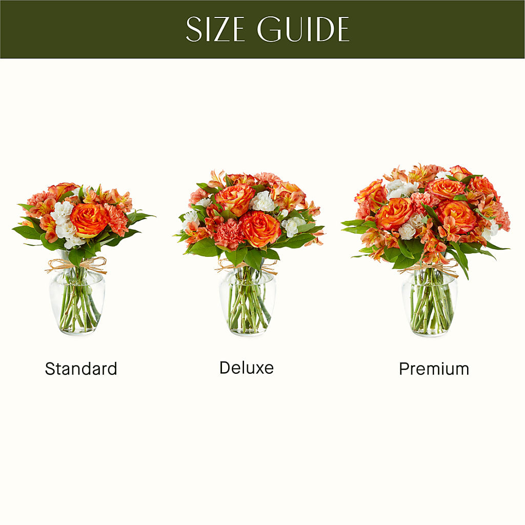 Apricot Glow Bouquet – Magic Sun Flowers, Los Angeles CA
