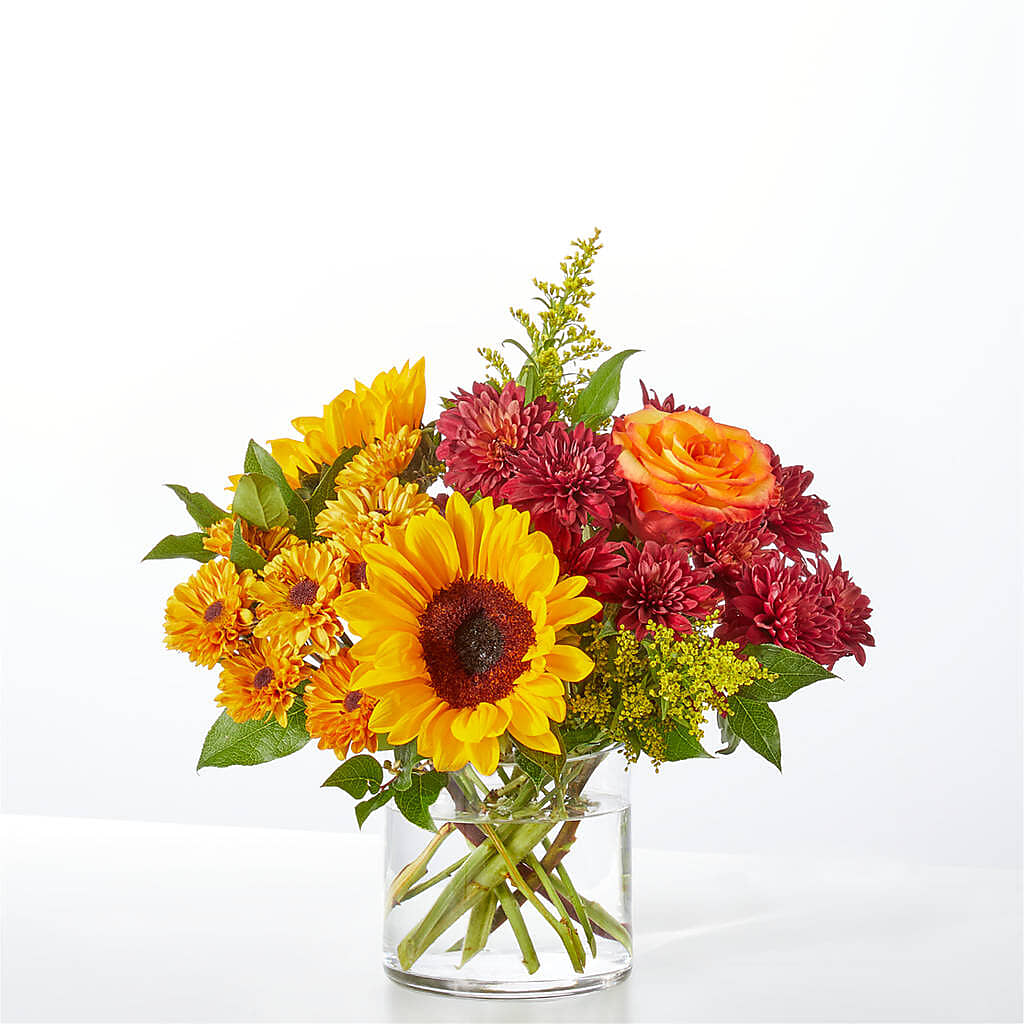 Flannel Scarf Bouquet – Magic Sun Flowers, Los Angeles CA