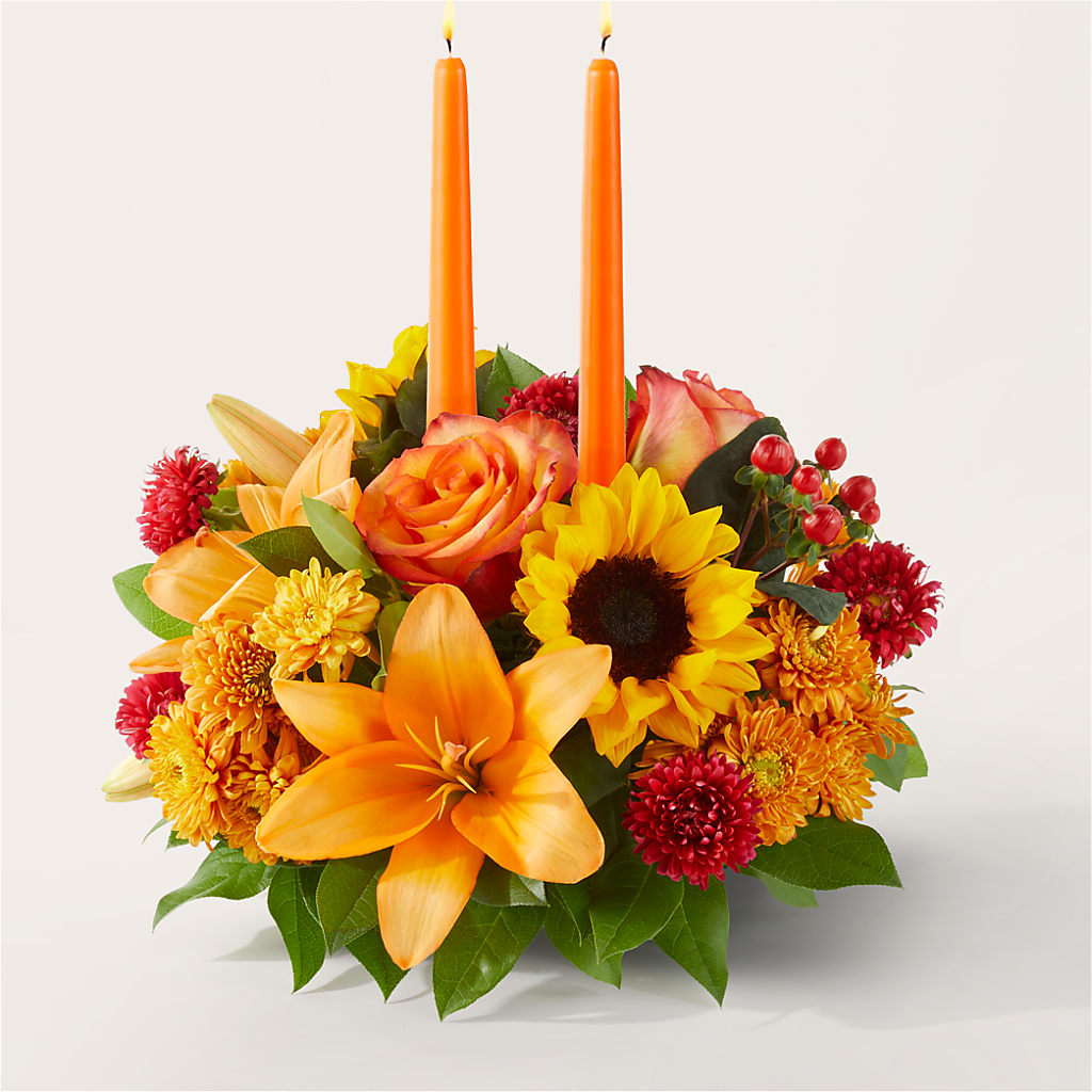 Grateful Centerpiece – Magic Sun Flowers, Los Angeles CA