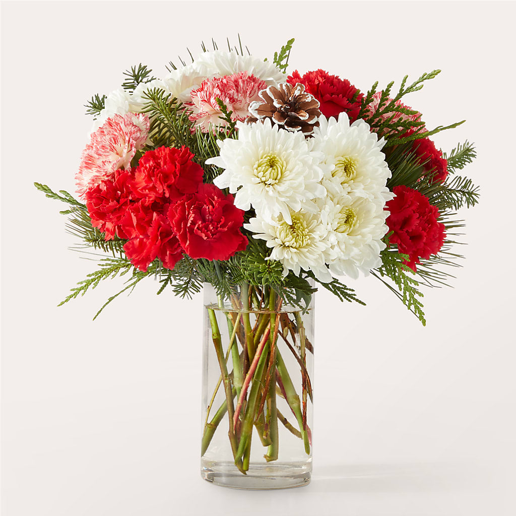 Candy Cane Lane Bouquet – Magic Sun Flowers, Los Angeles CA