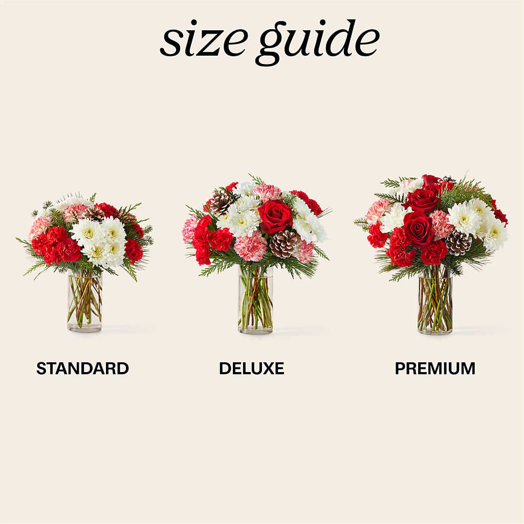 Candy Cane Lane Bouquet – Magic Sun Flowers, Los Angeles CA