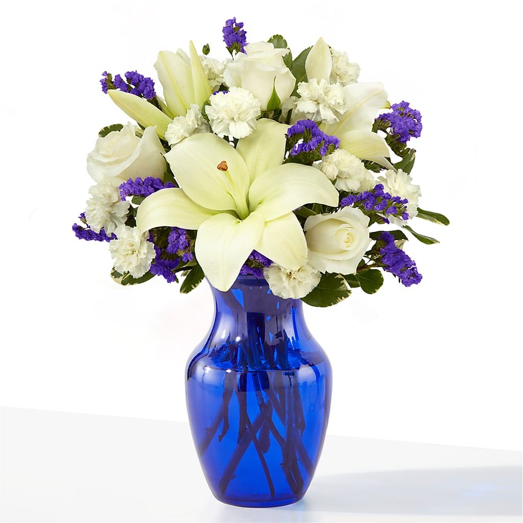 Sapphire Rush Bouquet – Magic Sun Flowers, Los Angeles CA