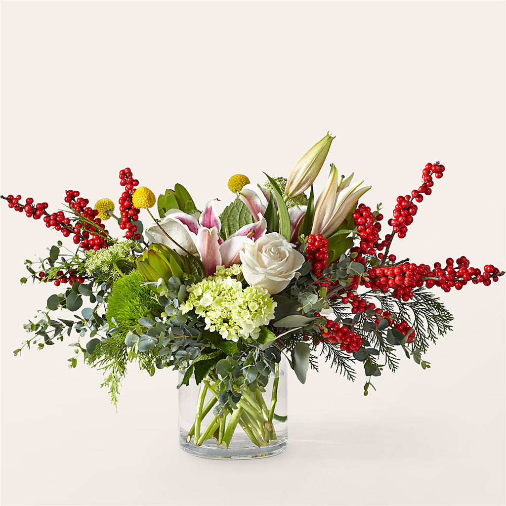 Berry & Bright Bouquet – Magic Sun Flowers, Los Angeles CA