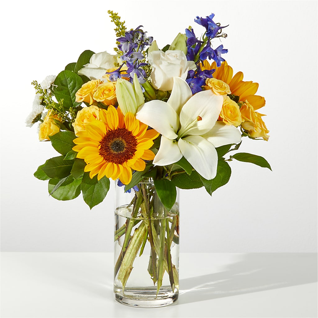 Wonderfully Sunny Bouquet – Magic Sun Flowers, Los Angeles CA