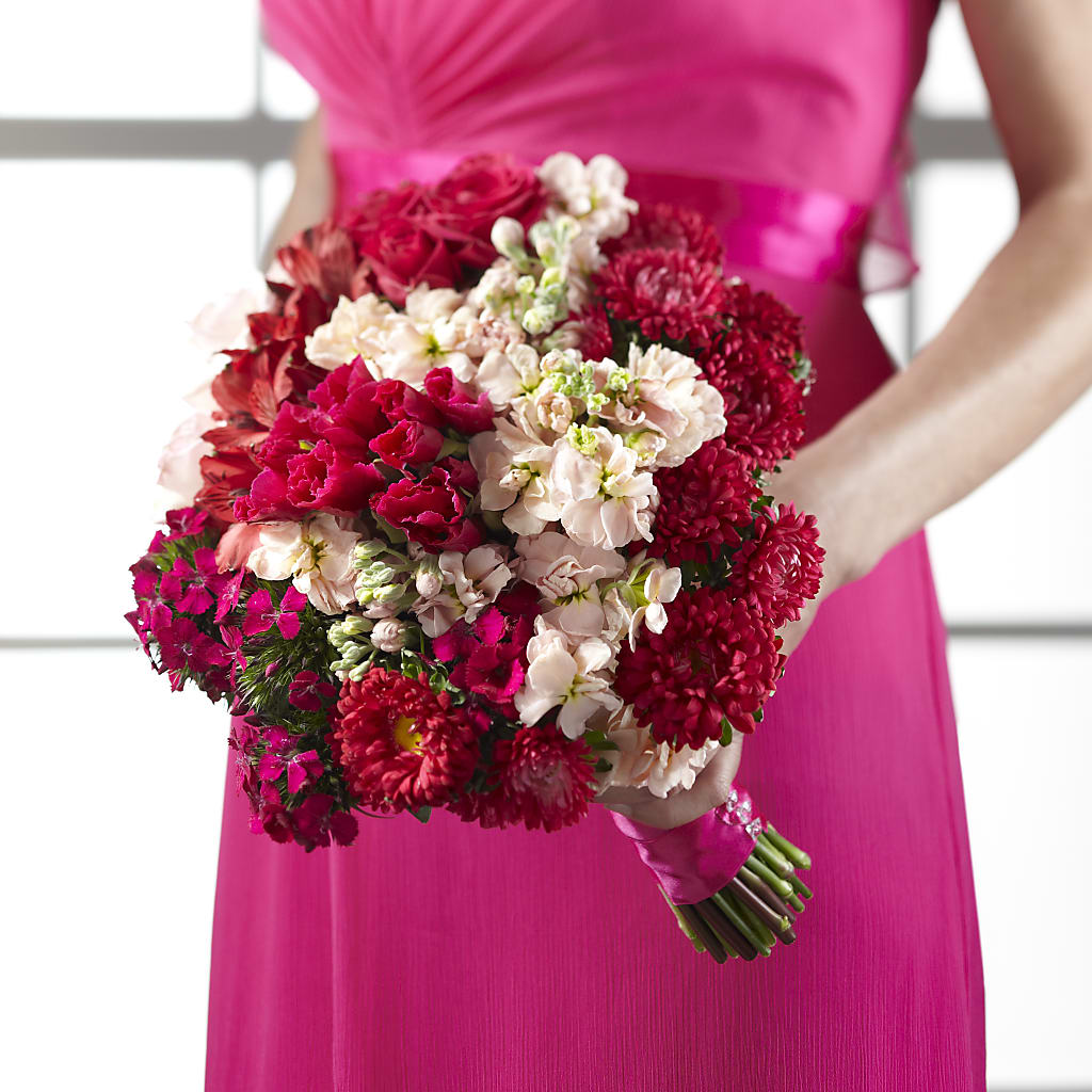 Pink Effervescence Bouquet – Magic Sun Flowers, Los Angeles CA