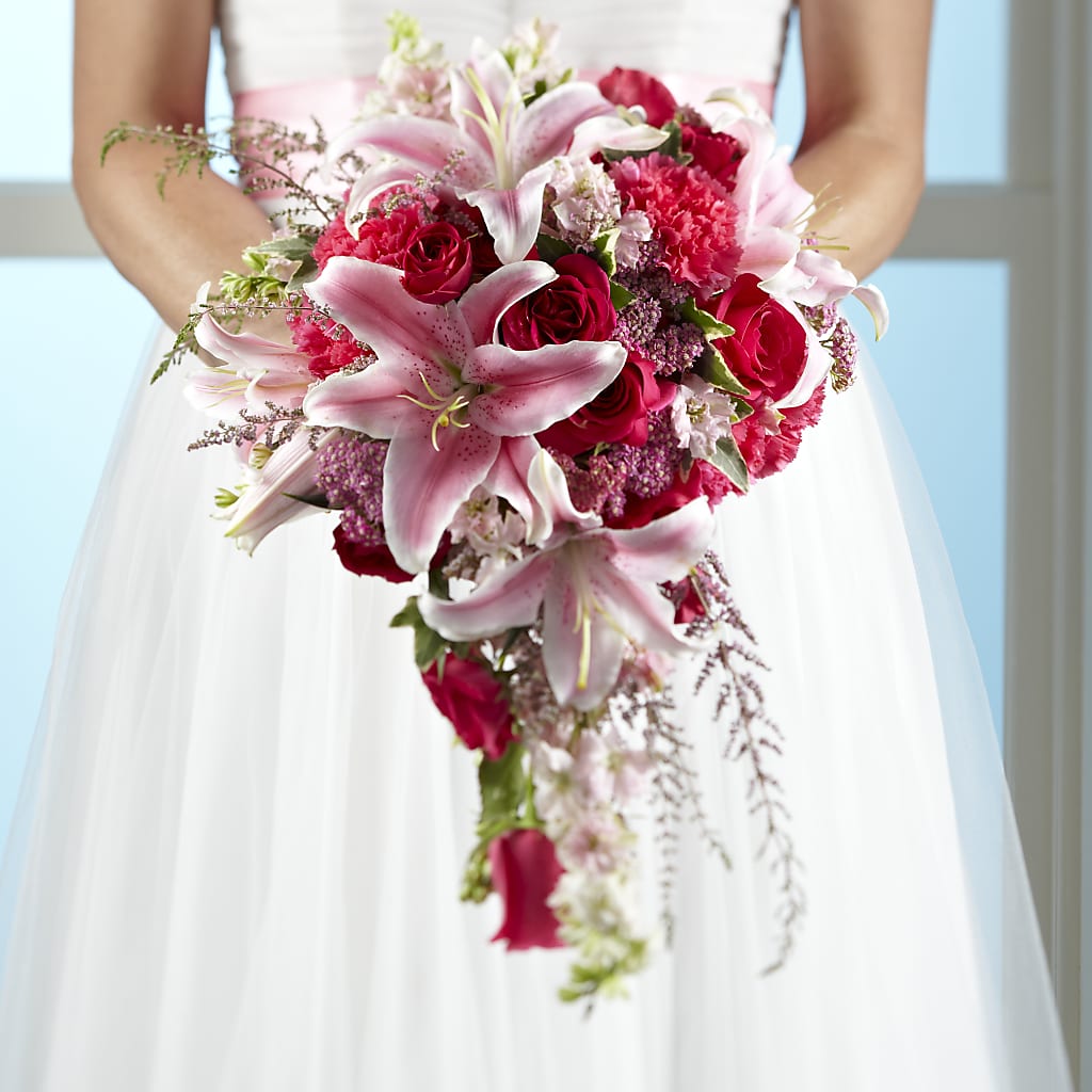 Lily & Rose Bouquet – Magic Sun Flowers, Los Angeles CA