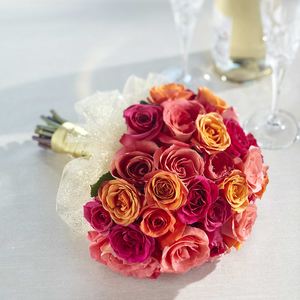 Sweet Roses Bouquet – Magic Sun Flowers, Los Angeles CA