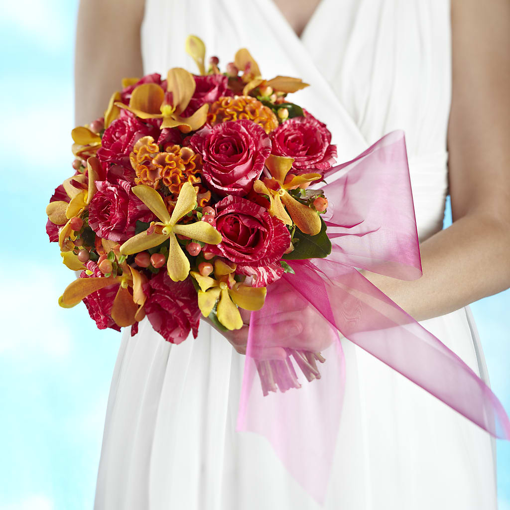 Brilliant Shades of Love Bouquet – Magic Sun Flowers, Los Angeles CA
