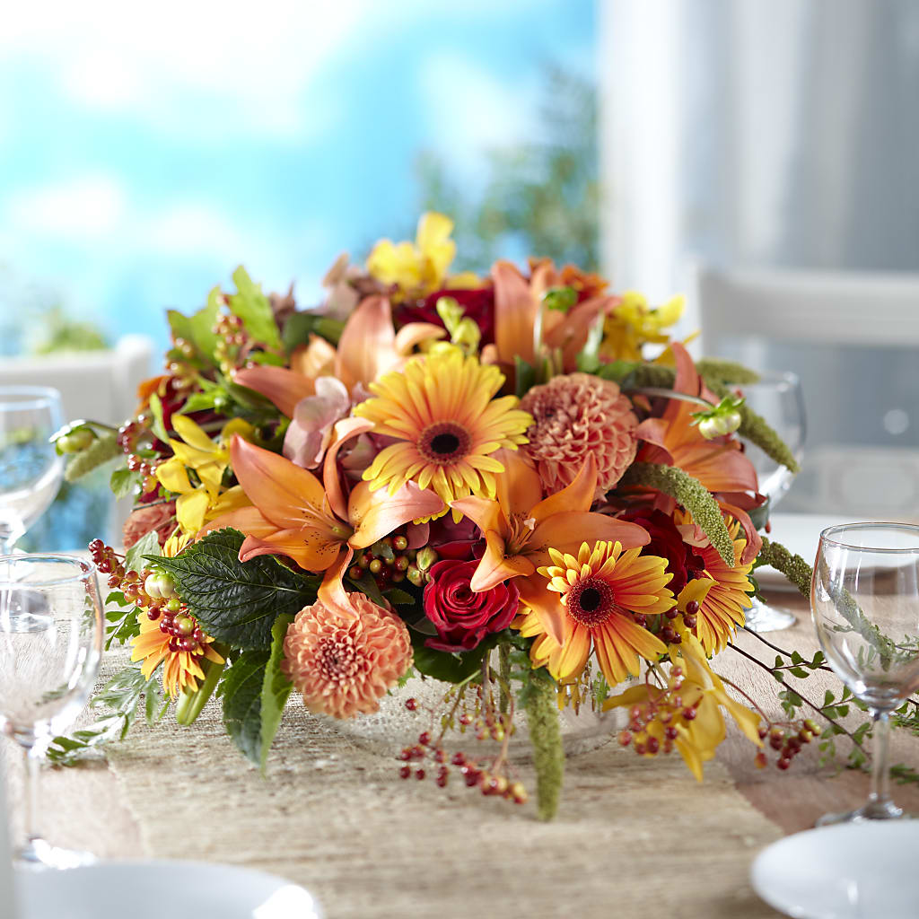 One and Only Centerpiece – Magic Sun Flowers, Los Angeles CA