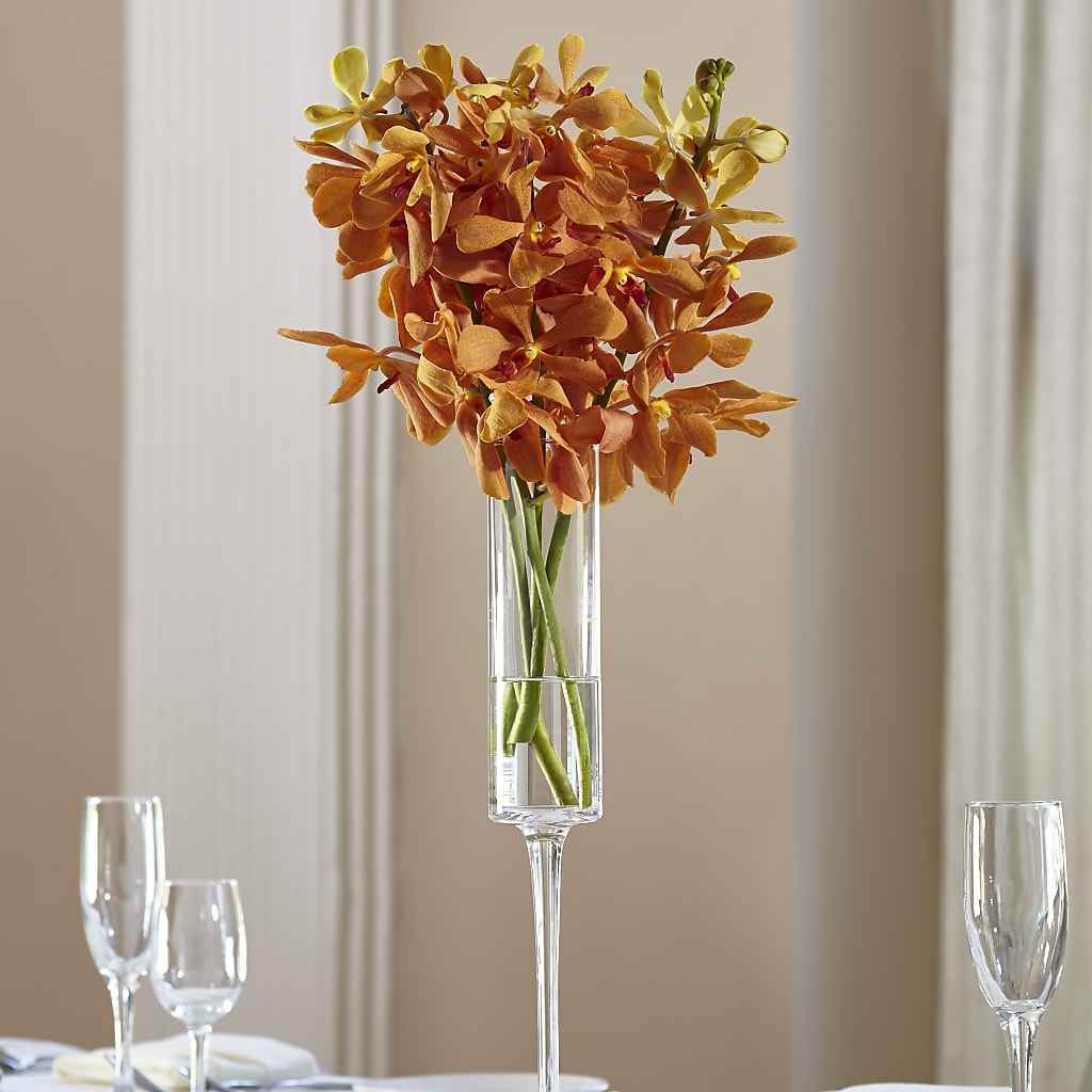 Orange Mokara Bouquet – Magic Sun Flowers, Los Angeles CA