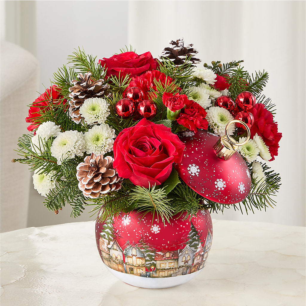 Christmas Carols Ornament –  Magic Sun Flowers, Los Angeles CA