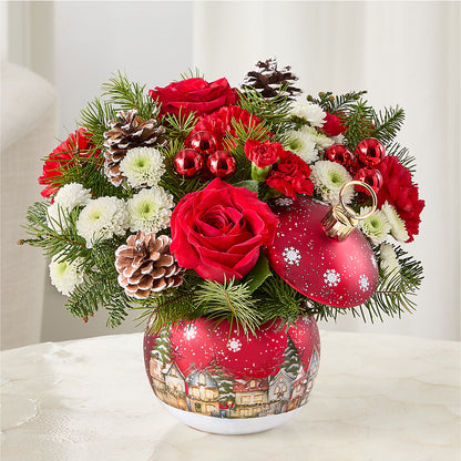 Christmas Carols Ornament –  Magic Sun Flowers, Los Angeles CA