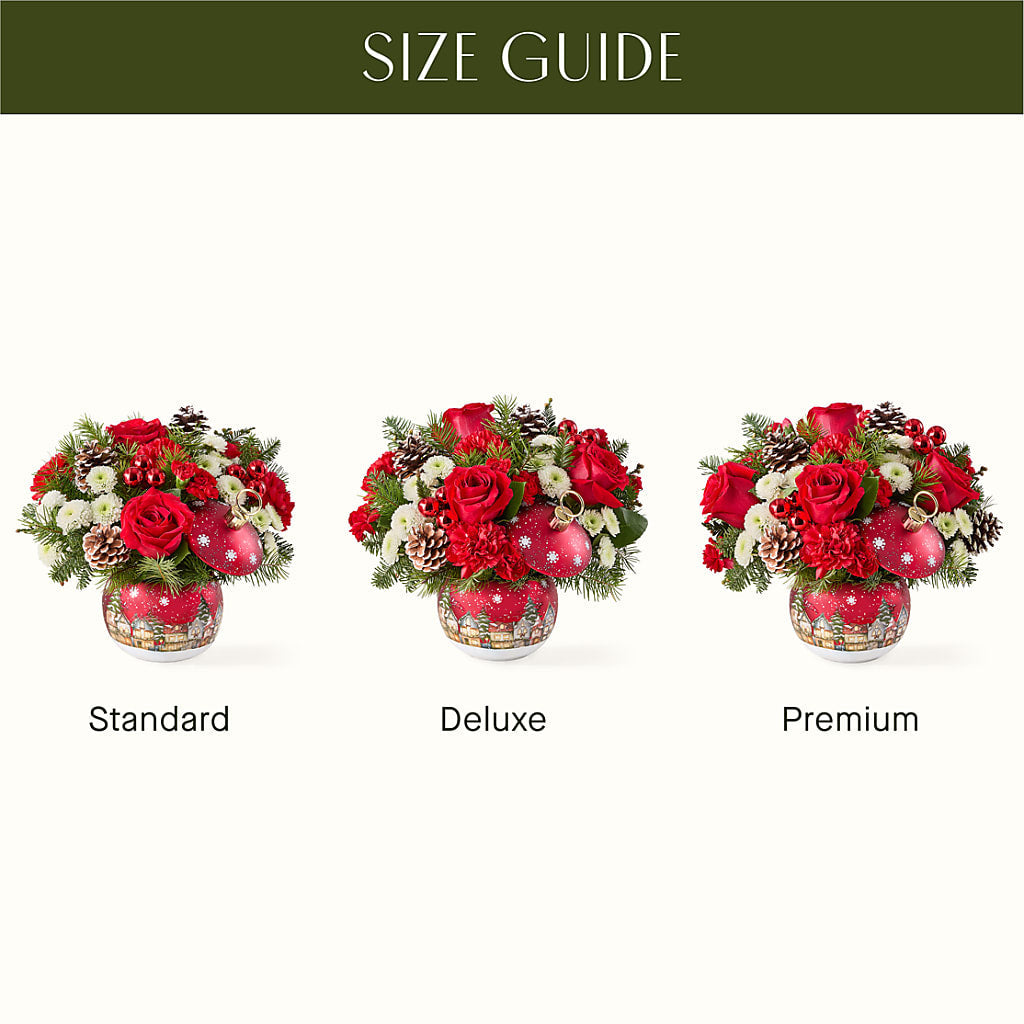 Christmas Carols Ornament –  Magic Sun Flowers, Los Angeles CA