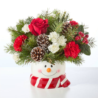 Jolly Snowman Bouquet –  Magic Sun Flowers, Los Angeles CA