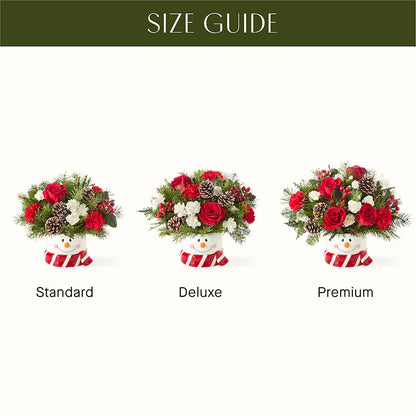 Jolly Snowman Bouquet –  Magic Sun Flowers, Los Angeles CA