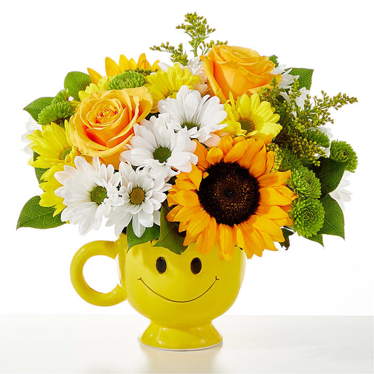 Be Happy Bouquet –  Magic Sun Flowers, Los Angeles CA