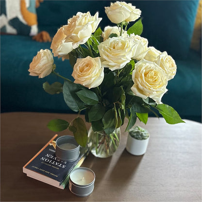 Long Stem Yellow Rose Bouquet –  Magic Sun Flowers, Los Angeles CA