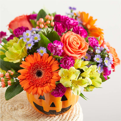 Tricks & Treats Pumpkin –  Magic Sun Flowers, Los Angeles CA