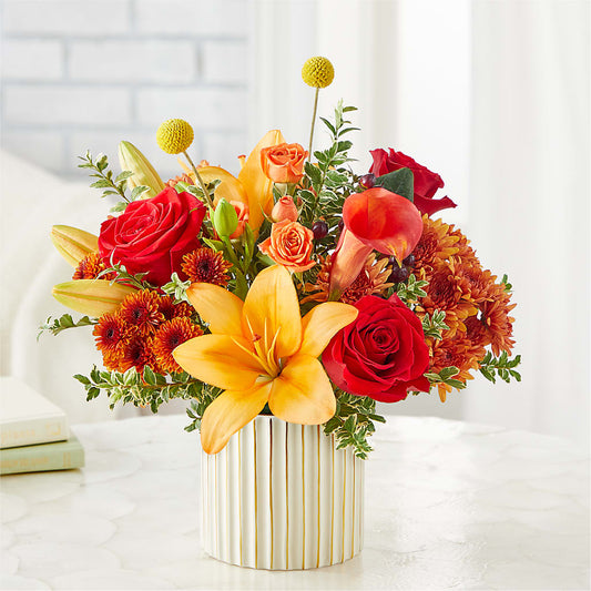 Scarlet Skies Bouquet –  Magic Sun Flowers, Los Angeles CA