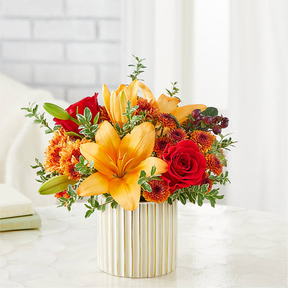 Scarlet Skies Bouquet –  Magic Sun Flowers, Los Angeles CA