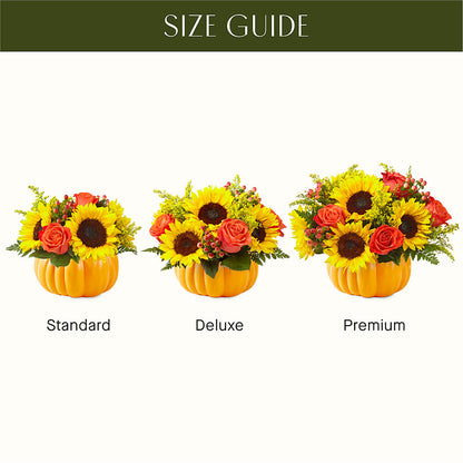Pick of the Patch Pumpkin Bouquet –  Magic Sun Flowers, Los Angeles CA
