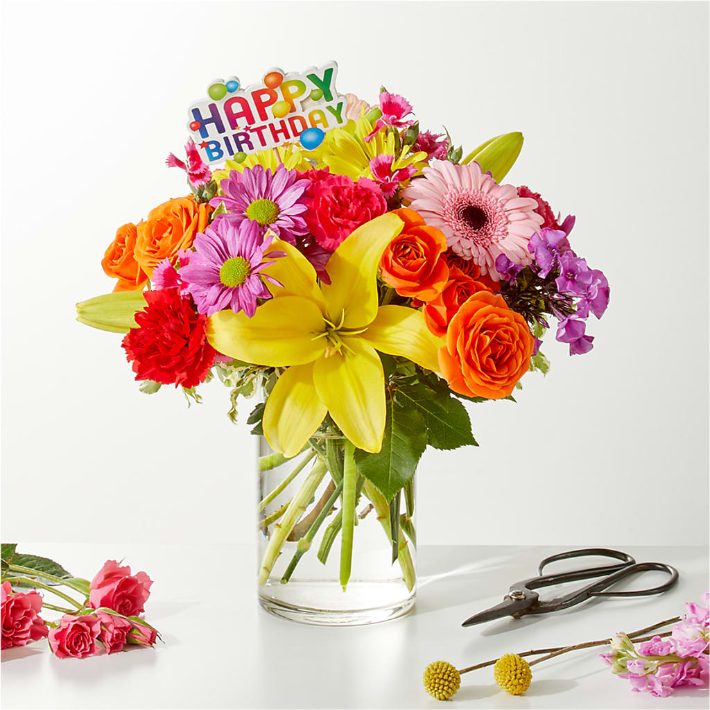 Cue the Confetti - A Florist Original –  Magic Sun Flowers, Los Angeles CA